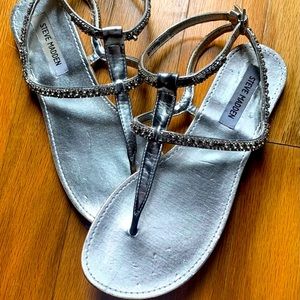 Steve Madden Rhinestone studded sandals